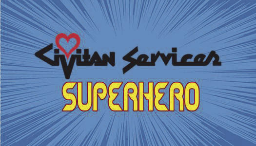 Superhero Walk Logo